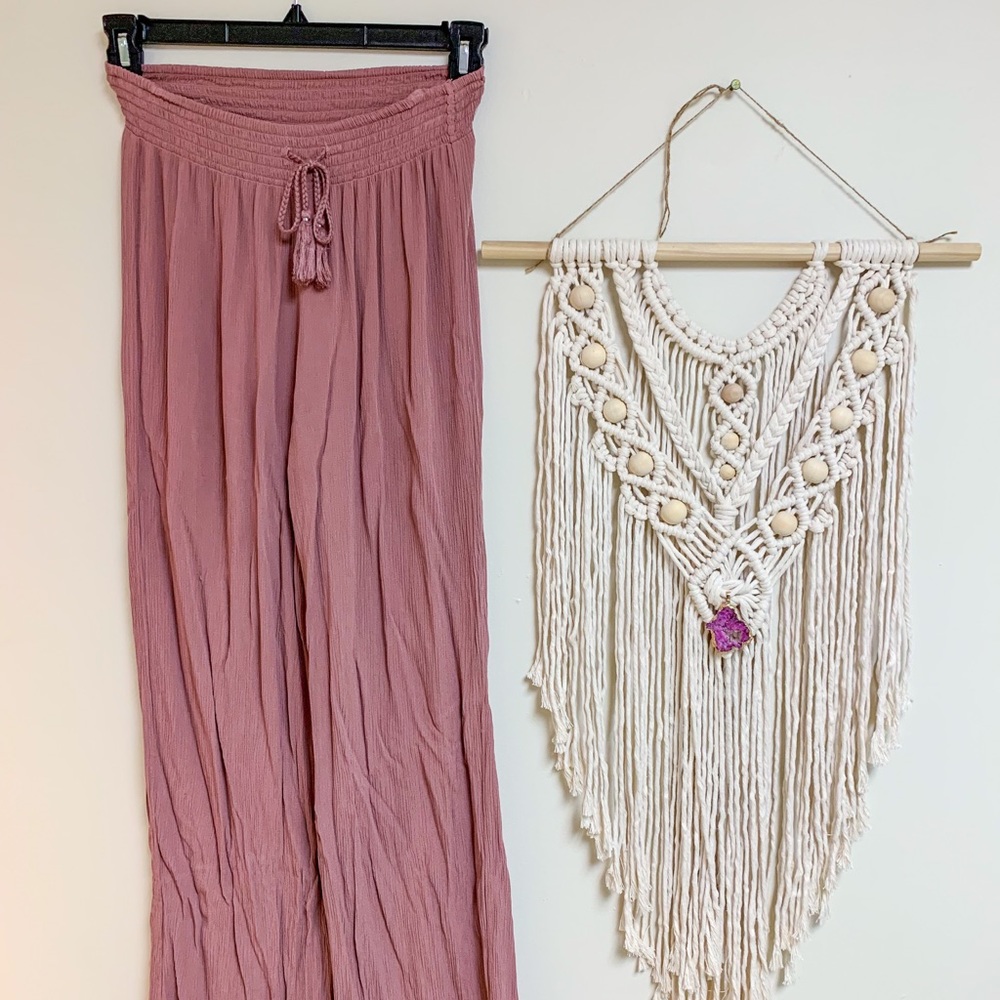 Large Dusty Pink Boho Maxi Paints